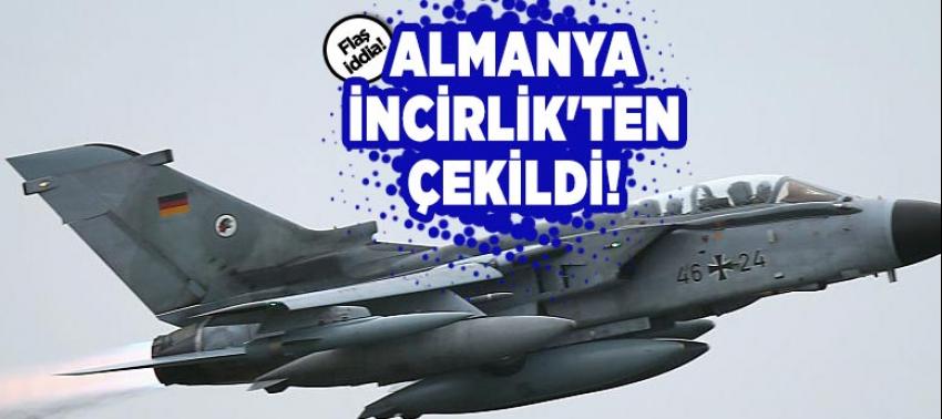 Almanya'nın İncirlik'ten çekilmeye başladığı iddia edildi