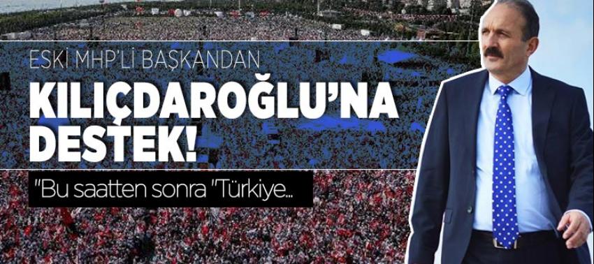 Muğla'nın Fethiye ilçesi Belediye Başkanı Behçet Saatci'den Kılıçdaroğlu'na destek