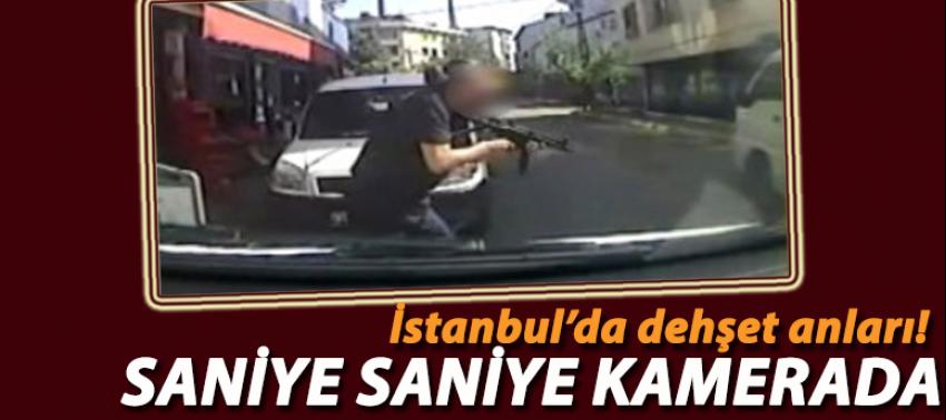İstanbul’da dehşet anları! Saniye Saniye Kamerada