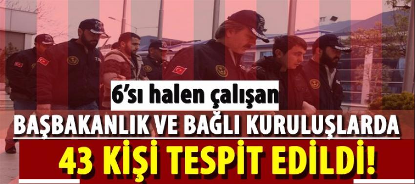 Başbakanlık'ta FETÖ operasyonu!