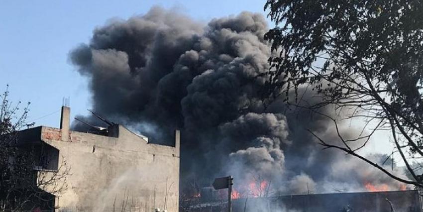 Bursa'da korkutan yangın