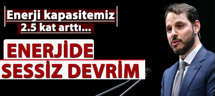 Bakan Albayrak: Türkiye enerjide sessiz bir devrim gerçekleştirdi