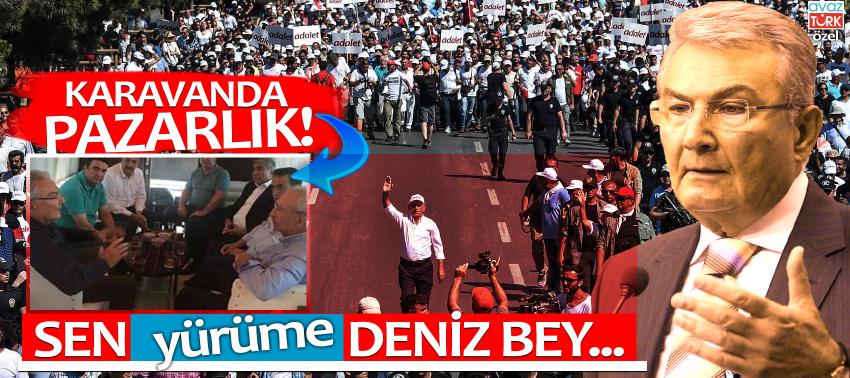 Karavanda pazarlık! Sen yürüme Deniz Bey...
