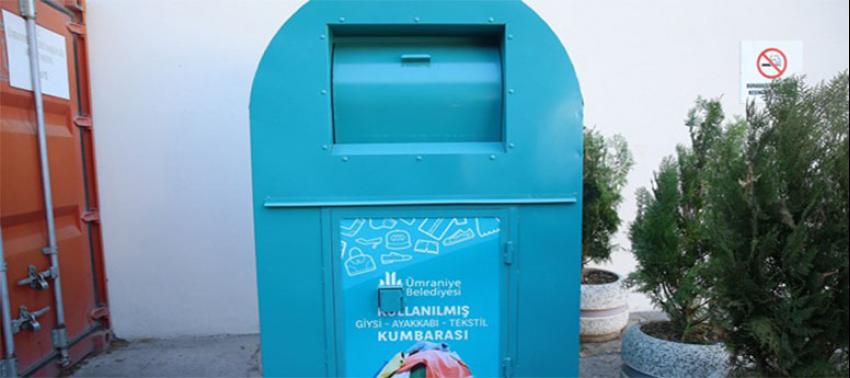 Ümraniye Belediyesi Eski Kıyafetleri Doğaya Yeniden Kazandırıyor