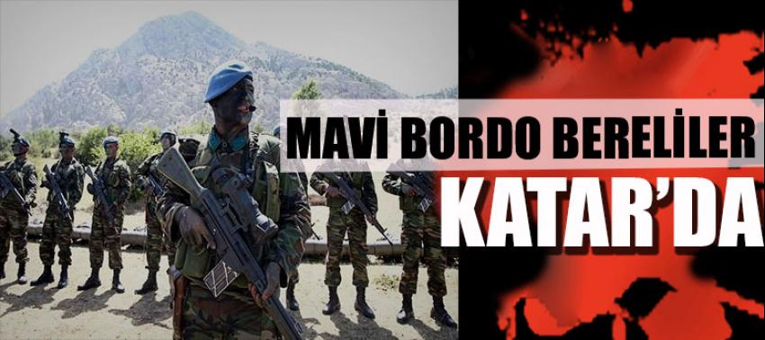 'Mavi bereli' komandolar Katar'da