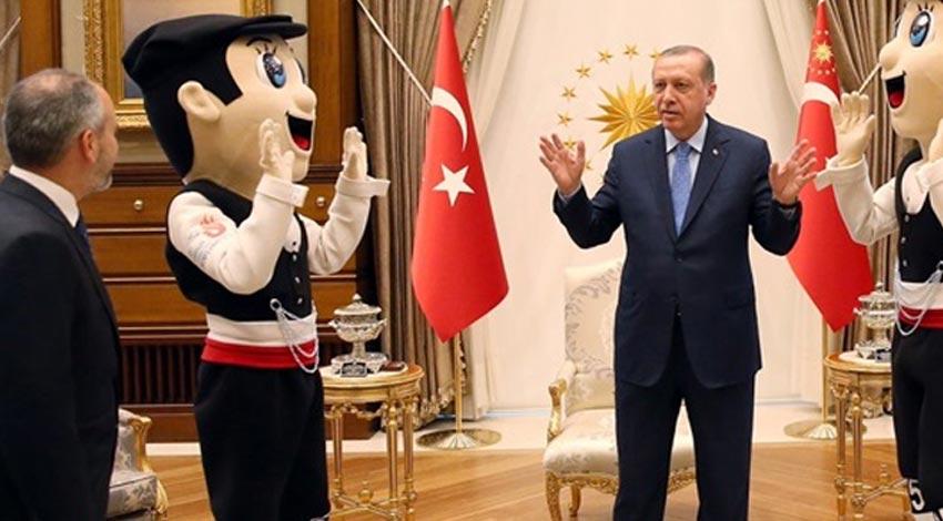 Cumhurbaşkanı Erdoğan'a sürpriz ziyaret