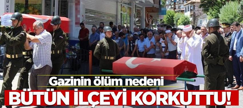 Gazinin ölüm nedeni bütün ilçeyi korkuttu!