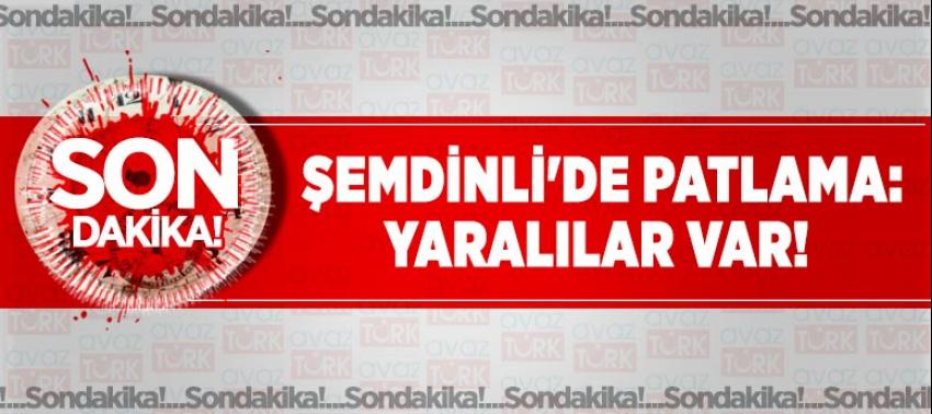 Şemdinli'de patlama: Yaralılar var!