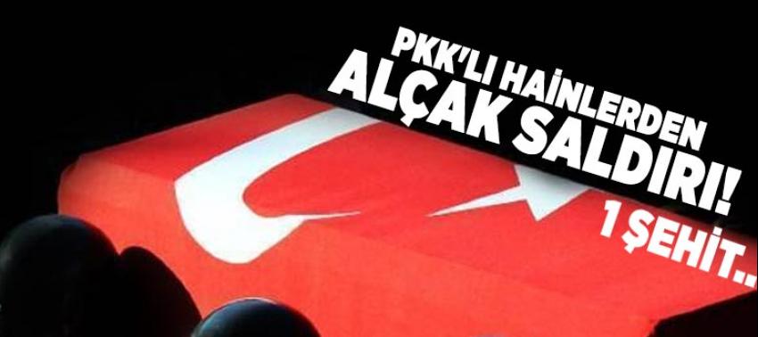 PKK'lı hainlerden alçak saldırı!