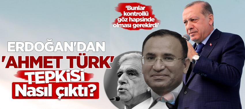 Erdoğan'dan Adalet Bakanı'na 'Ahmet Türk' tepkisi: Nasıl çıktı?