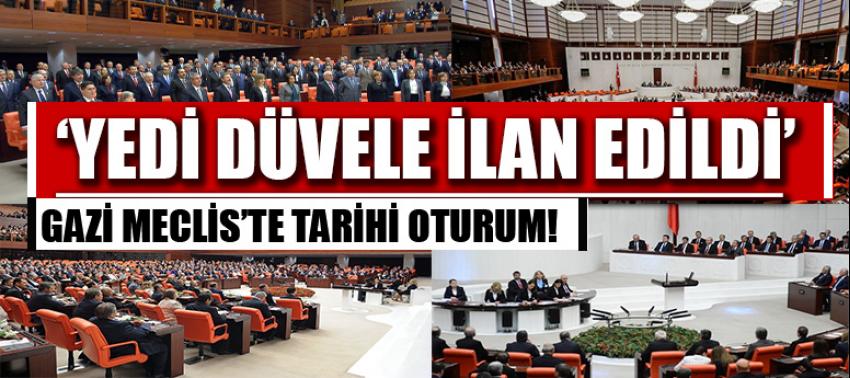 TBMM Genel Kurulu özel gündemle toplandı