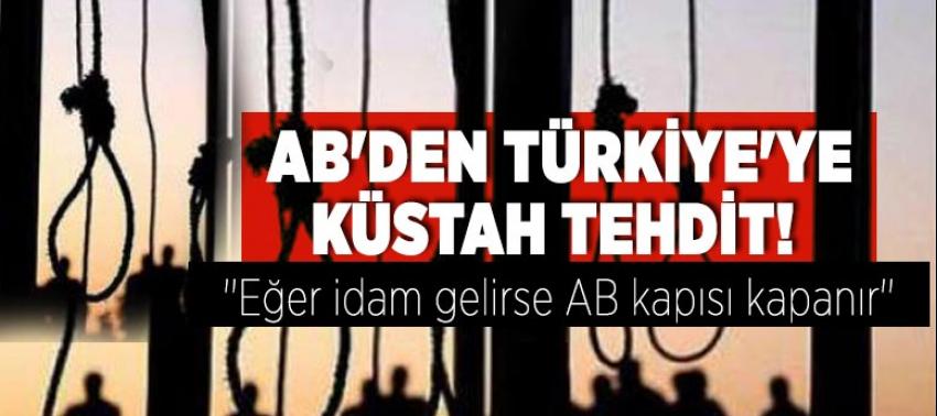 AB'den Türkiye'ye küstah tehdit!