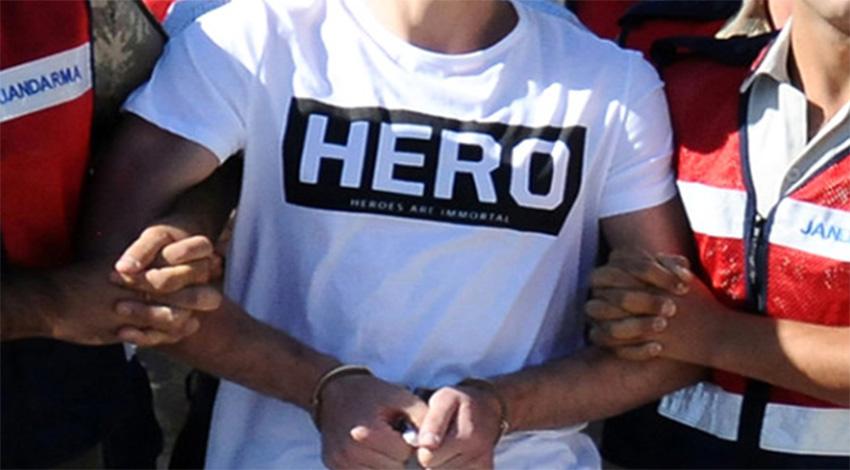 Yine 'hero' provokasyonu! Bu kez sanık yakını giydi