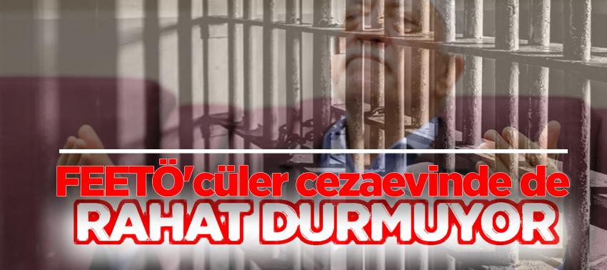 FEETÖ'cüler cezaevinde de rahat durmuyor