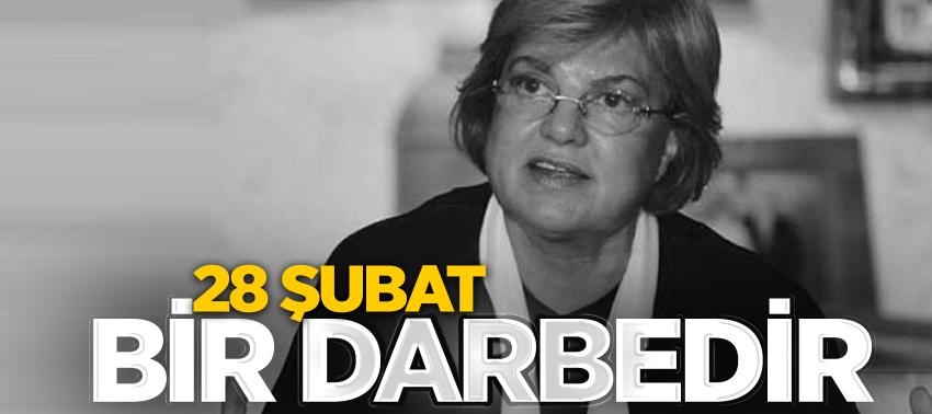 Tansu Çiller: 28 Şubat bir darbedir