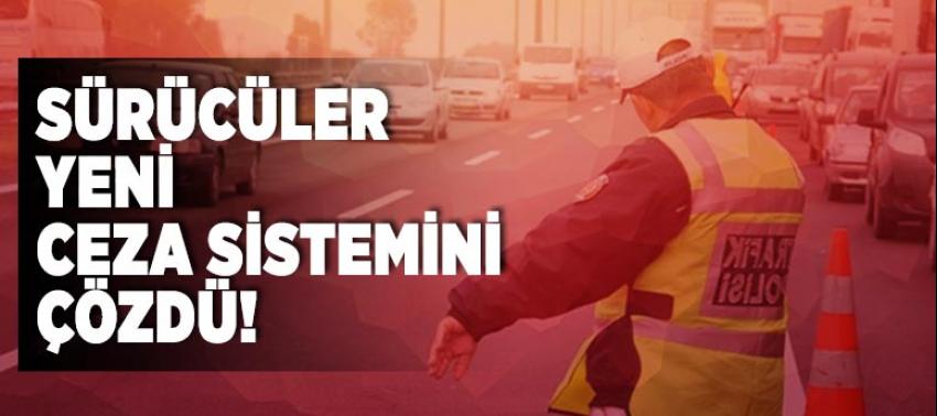Sürücüler yeni ceza sistemini çözdü