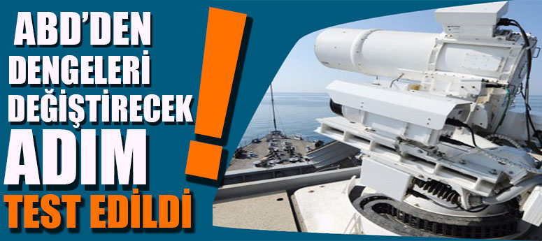 ABD'den dengeleri değiştirecek adım! Test edildi
