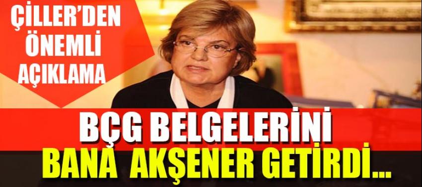 Çiller: BÇG belgelerini Akşener getirdi