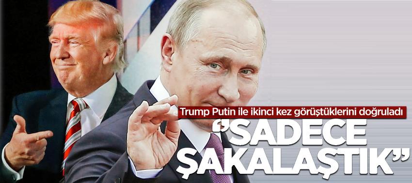 'Sadece şakalaştık!'
