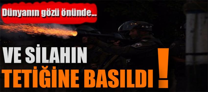 Dünyanın gözü önünde silahın tetiğine basıldı!