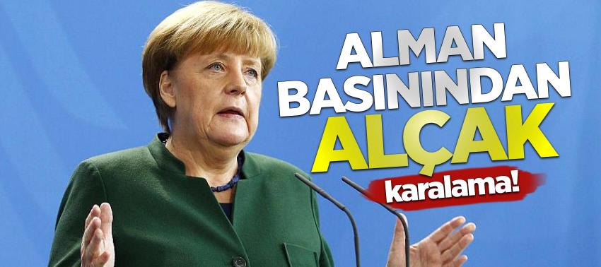 Alman basınından alçak karalama!