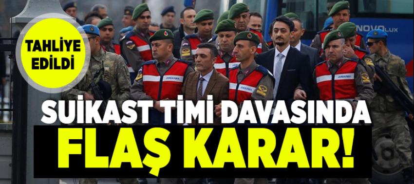 Suikast girişimi davasında o isim tahliye edildi!