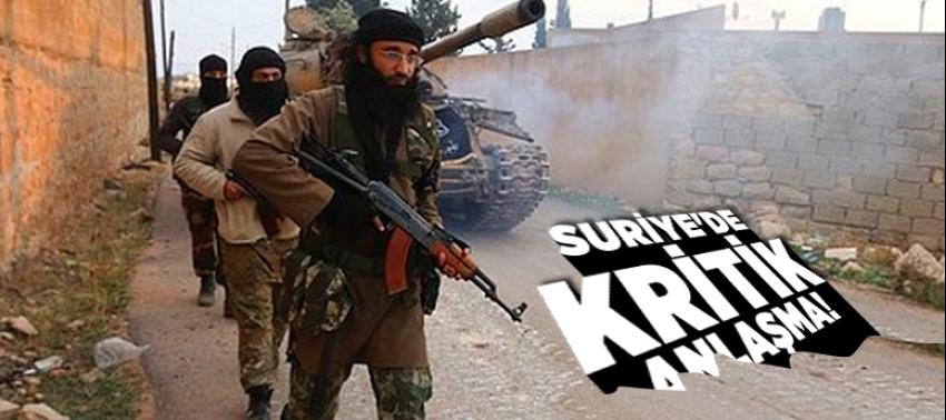 Suriye'de çatışan rejim karşıtı gruplar anlaştı