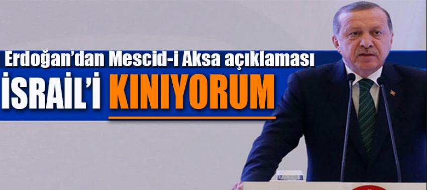 Erdoğan'dan Mescid'i Aksa çağrısı!