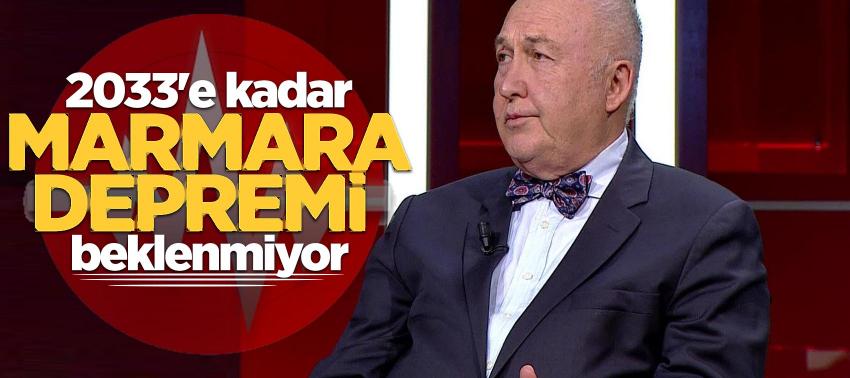 2033'e kadar Marmara depremi beklenmiyor