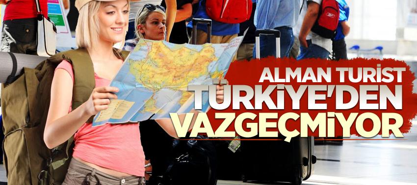 Alman turistlerin Türkiye sevdası bitmiyor
