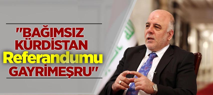 Bağdat: 'Bağımsız Kürdistan referandumunu gayrimeşru'