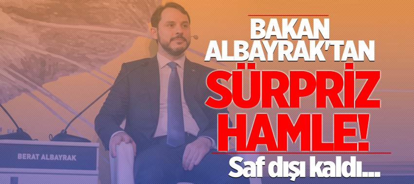 Bakan Albayrak'tan sürpriz hamle! Saf dışı kaldı...
