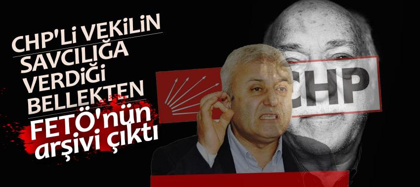 CHP'li vekilin savcılığa verdiği bellekten FETÖ'nün arşivi çıktı