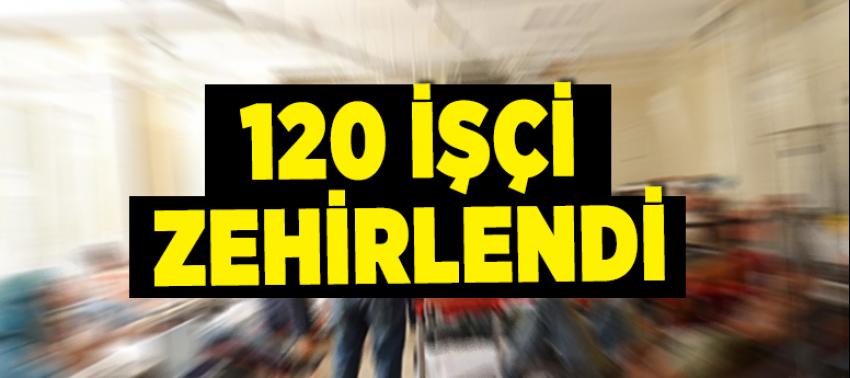 Sakarya'da 120 işçi zehirlendi