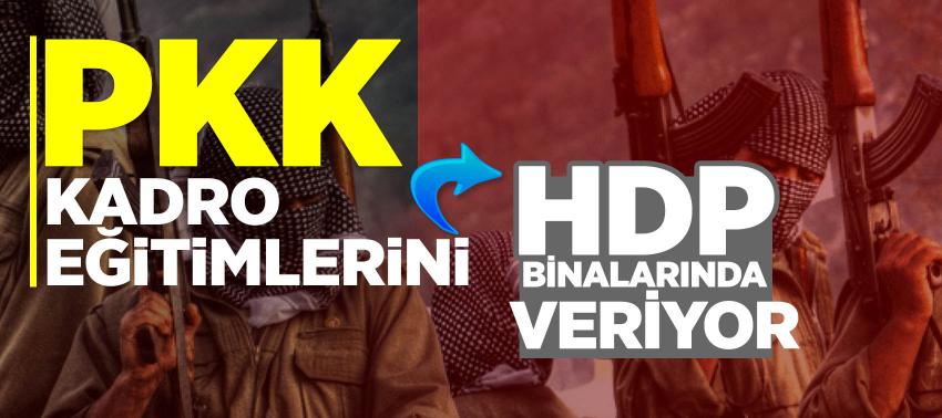 PKK kadro eğitimlerini HDP binalarında veriyor