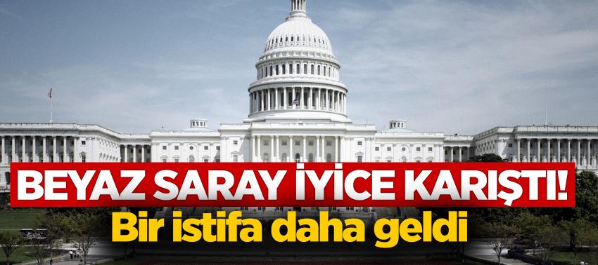 Beyaz Saray iyice karıştı! Bir istifa daha geldi