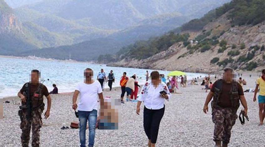 Ünlü plaja özel harekatçılardan operasyon