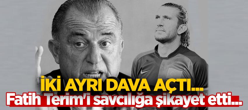 Rüştü Reçber, Fatih Terim'i savcılığa şikayet etti...