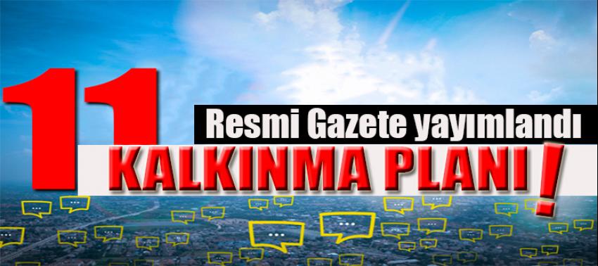 Başbakanlıktan 'On Birinci Kalkınma Planı' Genelgesi