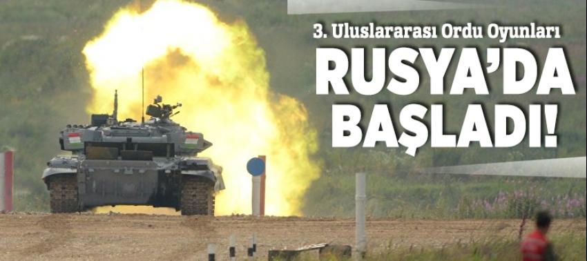 3. Uluslararası Ordu Oyunları Rusya'da  başladı