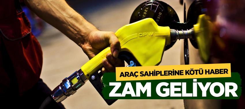 Benzin ve motorine zam geliyor