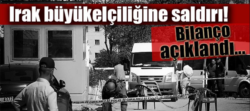 Irak büyükelçiliğine saldırı! Bilanço açıklandı