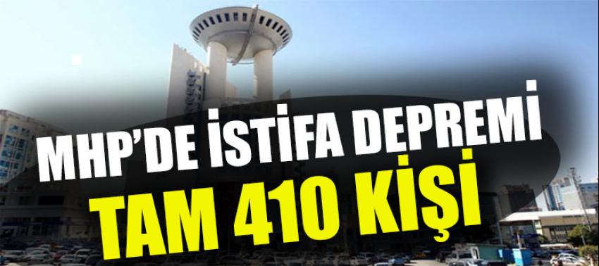 MHP'de istifa şoku! Tam 410 kişi