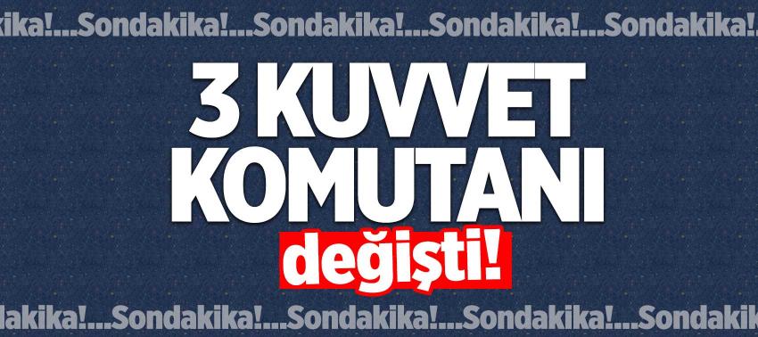 3 kuvvet komutanı değişti