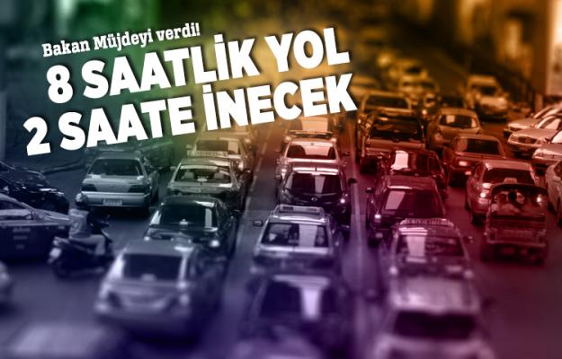 Kalkınma Bakanı Lütfi Elvan'dan yol müjdesi!
