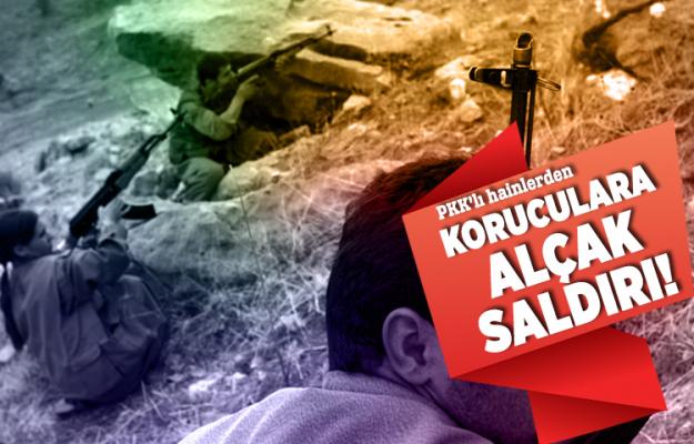 PKK koruculara saldırdı