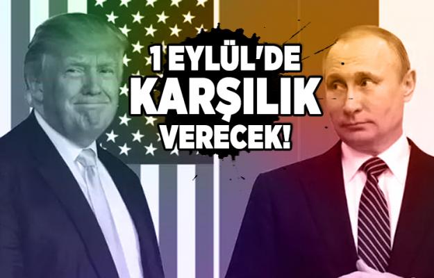 ABD, Rusya'ya 1 Eylül'de karşılık verecek