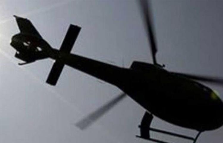 İsrail'e ait askeri helikopter düştü