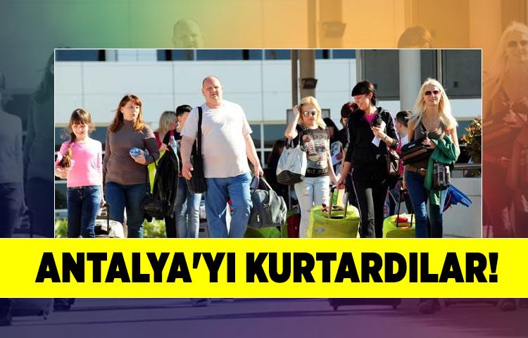 Ruslar Antalya'yı  kurtardı