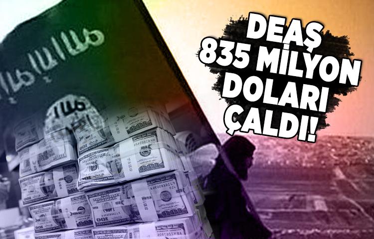 DEAŞ, 835 milyon doları çaldı